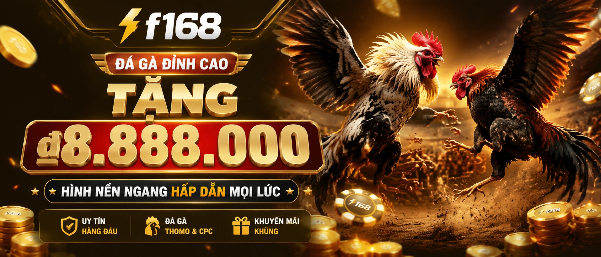 Đá Gà Cựa Sắt trên f168.com.bz
