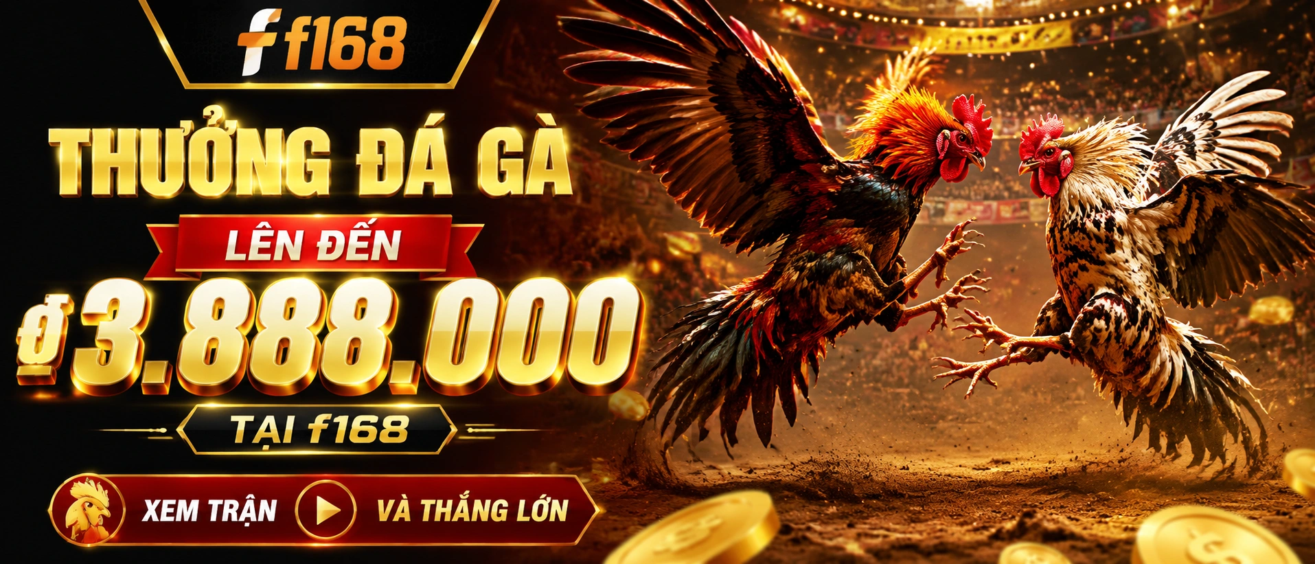 Đá Gà Trực Tiếp trên f168.com.bz