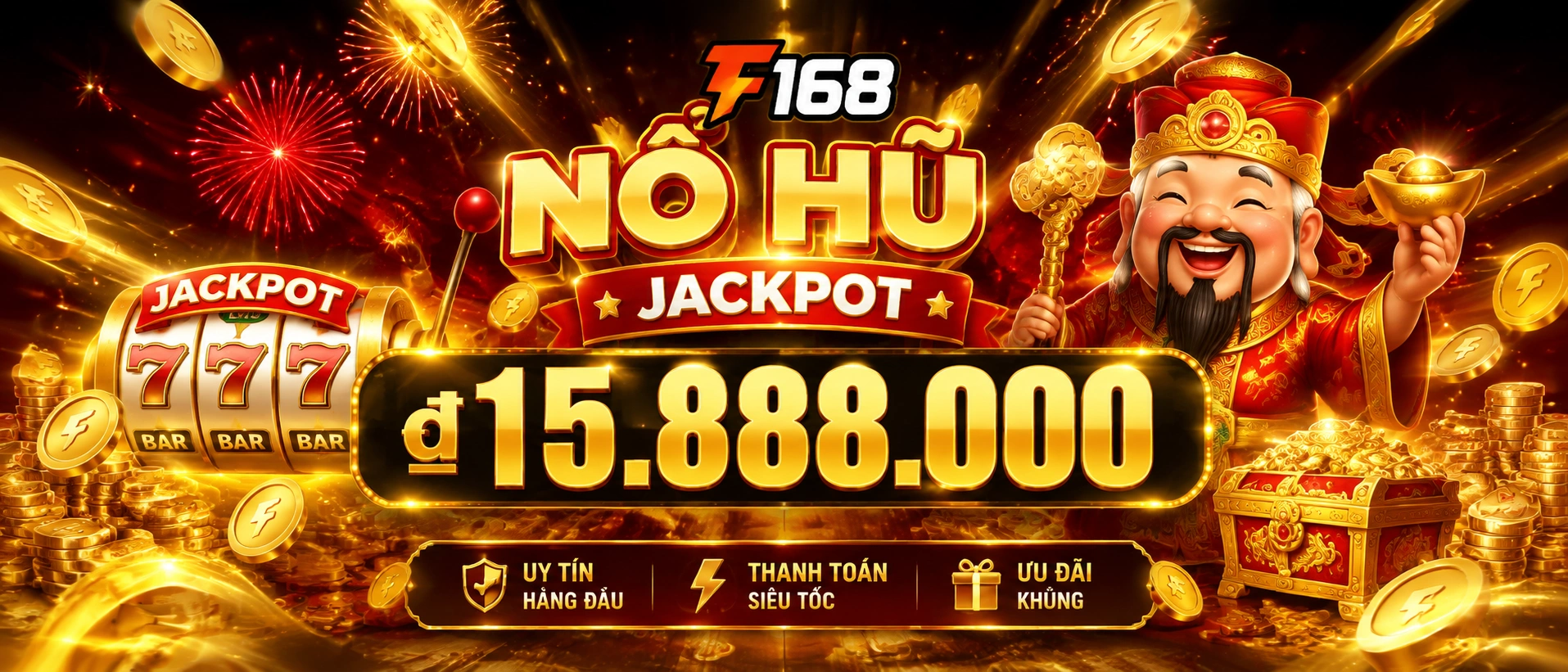 Khu slot game và nổ hũ trên nền tảng f168
